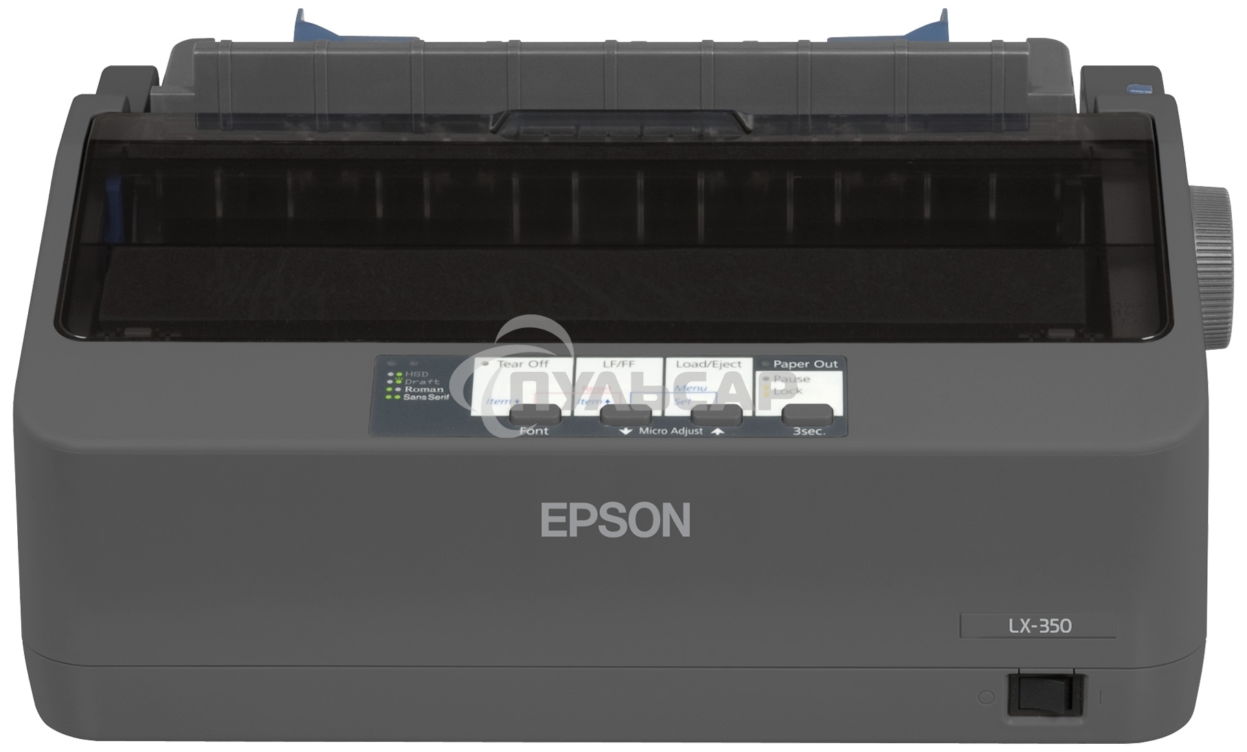 Принтер матричный Epson LX-350 (C11CC24031/C11CC24032), (А4, 357 cps (12 cpi), USB, LPT, COM)