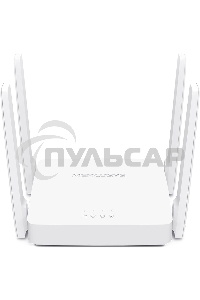 Роутер беспроводной Mercusys AC10 AC1200 10/100BASE-TX белый