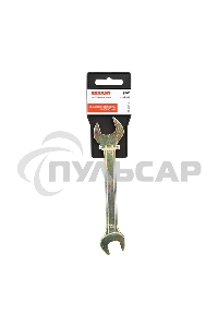 Ключ гаечный рожковый Rexant 14х17 мм, желтый цинк