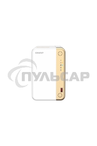 Сетевое хранилище channel QNAP TS-262-4G NAS 2 HDD trays, 2 x M.2 NVMe PCIe Gen 3 x1, 2-core Intel Celeron N4505 2.9 GHz, 4 Gb RAM (4Gb max), 1x2.5 Gigabit Ethernet, Slot PCIe Gen 3 x2, 2 USB 3.2 Gen 2 (10Gbps) Port, 2xUSB USB 2.0 port, 1xHDMI 2.0