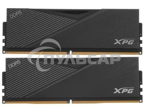 Оперативная память XPG Lancer, DDR5, 32Gb (2x16Gb), 6400MHz, CL32, DIMM, с радиаторами, черный