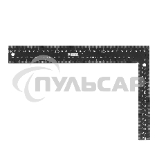 Угольник, 200 х 300 мм, алюминиевый, лазерная гравировка Denzel