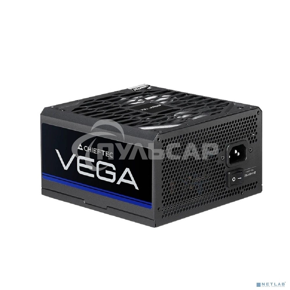 Блок питания Chieftec Vega PPG-850-S, 850Вт, 80 PLUS Gold, 135мм, черный
