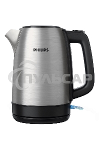 Чайник электрический Philips HD9350/90, 1,7 л, 2200 Вт, световой индикатор, функция автовыключения, индикатор уровня воды