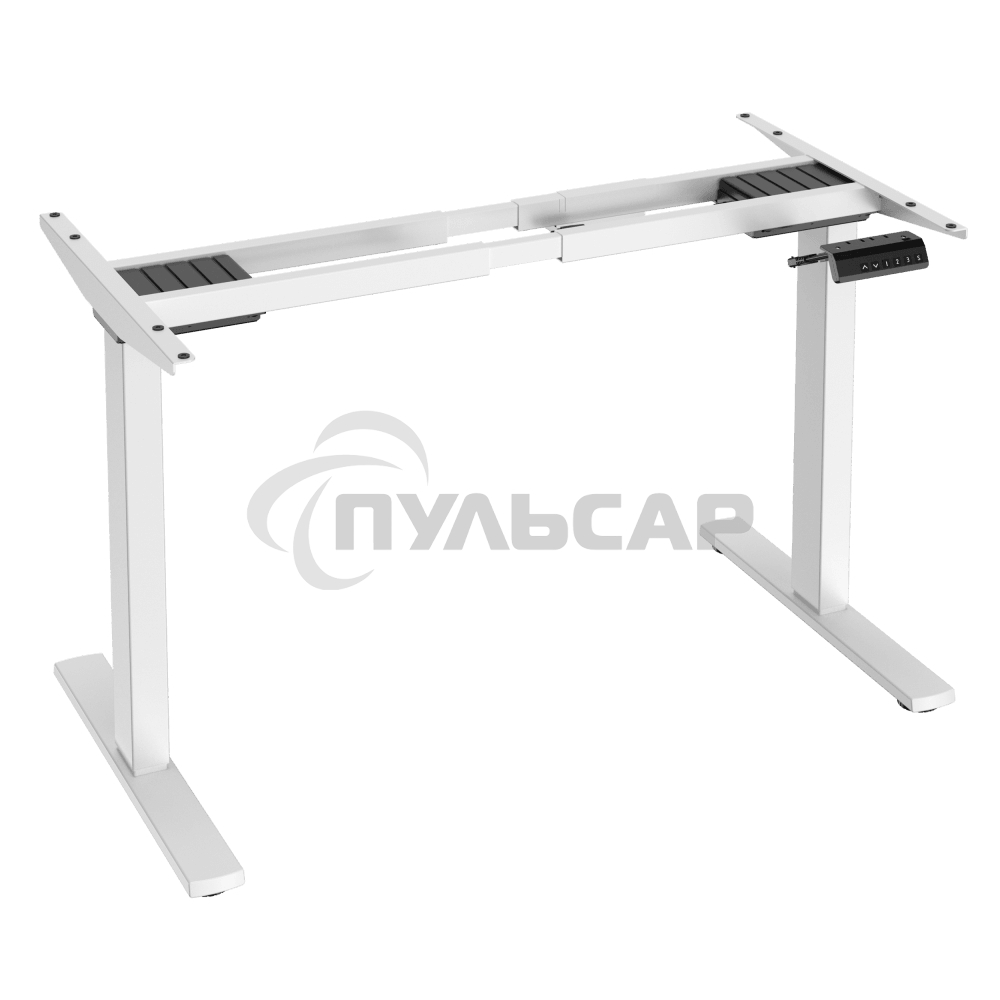 Моторизированное подстолье ONKRON CDF222E-W с регулировкой по высоте, белое