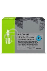 Картридж струйный Cactus CS-C6656A №56 черный (20 мл) для HP DeskJet 450/5145/5150/5151/5550/5552