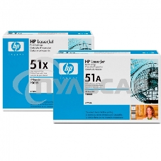 Картридж лазерный HP Q7551XD черный двойная упаковка для LaserJet P3005/M3027mfp/M3035mfp 2 x 13000стр.