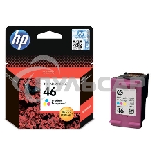 Картридж струйный HP 46 CZ638AE многоцветный для HP DJ Adv 2020hc/2520hc