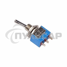 Тумблер 250V 3А (3c) ON-ON однополюсныйMicroRexant