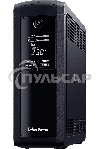 Источник бесперебойного питания UPS CyberPower VP1200EILCD Line-Interactive 1200VA/720W USB/RS-232/RJ11/45 (4 + 4 IEC С13)