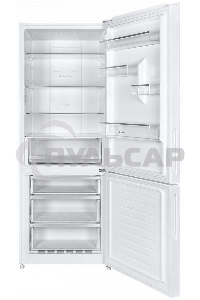 Холодильник Maunfeld MFF1857NFW белый мат. инвертер двухкамерный 336/117л морозилка снизу