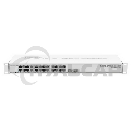 Коммутатор MikroTik CSS326-24G-2S+RM 24х Gigabit RJ45, 2х SFP+