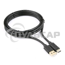 Кабель USB Cablexpert CCP-USB2-AMCM-6, USB2.0 AM/USB3.1 Type-C, 1.8м, пакет