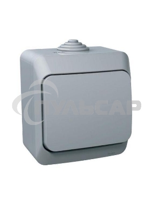 Выключатель 1-кл. ОП Этюд 10А IP44 сер. SchE BA10-041C