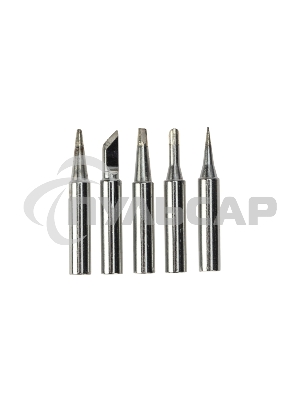 Паяльник Rexant, подставка, набор из 5 жал, цифровой, керамический нагреватель, 200-500 °C, 220 В/65 Вт