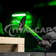 Молоток слесарный СИБРТЕХ, 400 г, фибергласовая обрезиненная рукоятка СИБРТЕХ 10321