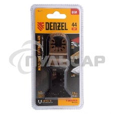 Насадка для МФИ режущая Т-образная, BiM, по металлу и дереву, 44 x 1,4 мм, мелкий зуб Denzel