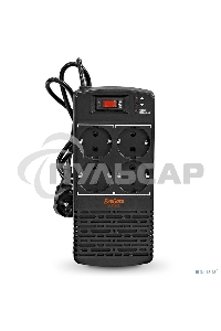 Стабилизатор ExeGate Power AD5000-500 (500VA/300W, диапазон 150...280В, 4 евророзетки)