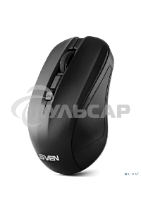 Мышь беспроводная SVEN RX-270W черный, 1600 dpi, радиоканал, USB, кнопки - 4