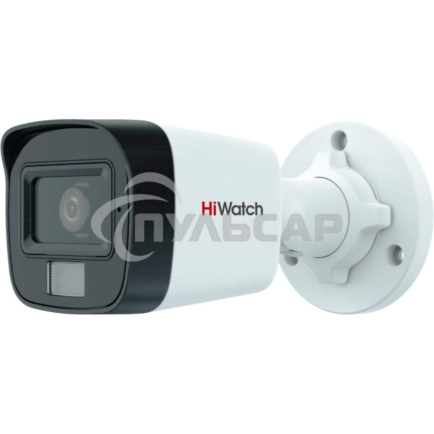 Камера видеонаблюдения аналоговая HiWatch DS-T200A(B) (3.6MM) 3.6-3.6мм HD-TVI цв. корп.:белый