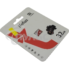 Флеш карта Netac P500 ECO 32Gb MicroSDHC C10 up to 80Mb/s, retail pack card only