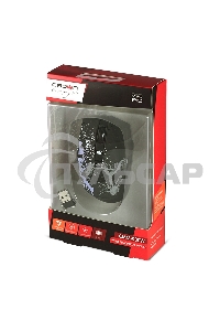 Мышь беспроводная Crown CMM-930W черный, 1600 dpi, радиоканал, USB, кнопки - 4