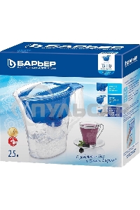 Фильтр для воды Барьер Танго пурпурный с узором