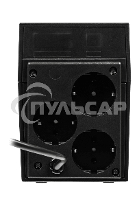 Источник бесперебойного питания Powercom Raptor RPT-1000A EURO 600Вт 1000ВА черный