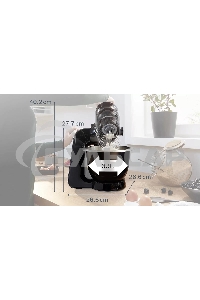 Кухонный комбайн Bosch 1000 Вт, черный