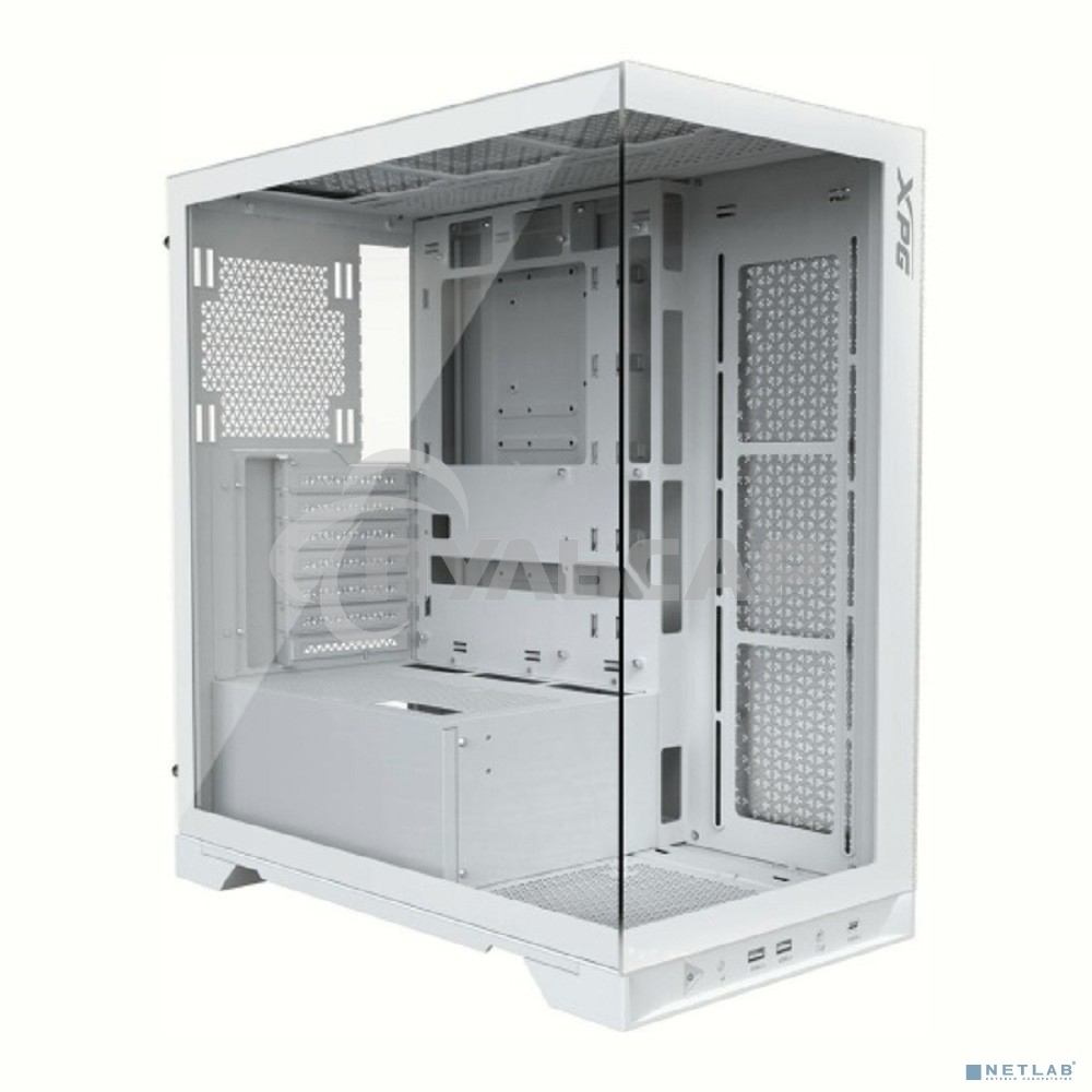 Компьютерный корпус XPG INVADER X белый (INVADERXMTWOF-WHCWW) Mid-Tower, Micro-ATX, Mini-ITX, Standard-ATX, USB 3.2 Gen2 Type-A, USB 3.2 Gen2 Type-C