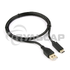 Кабель USB Cablexpert CCP-USB2-AMCM-1M, USB2.0 AM/ USB3.1 Type-C, 1м, пакет