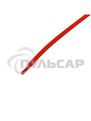 Трубка термоусадочная 10.0/5.0 1м красн. Rexant 21-0004