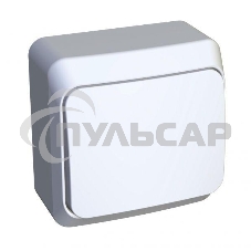 Выключатель кнопочный 1-кл. ОП Этюд 10А белый SchE KA10-001B