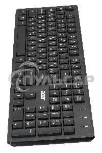 Клавиатура проводная Acer OKW020, USB, черный