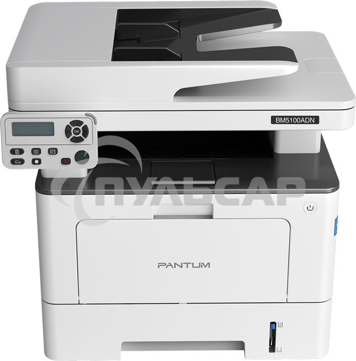 МФУ лазерное Pantum BM5100ADN, A4, ч/б, печ. до 40 стр/мин., скан. до 24 стр/мин., 1200 x 1200 dpi, USB, RJ-45