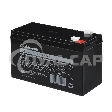 Аккумулятор свинцово-кислотный GoPower LA-1270 12V 7Ah клеммы T2/ F2 (1/5)