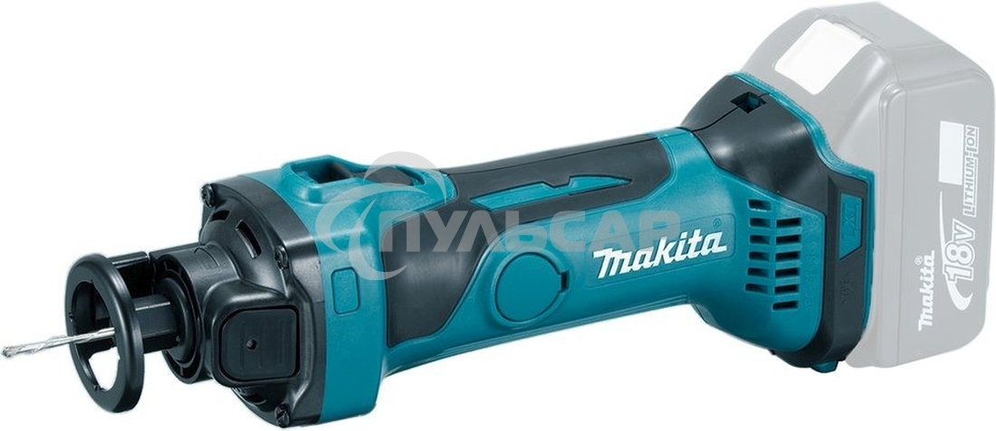 Фрезер MAKITA DCO180Z18В LI-ION 30000об/м цанга-3.18/6.35мм 1.4кг кор БЕЗ АКК.и ЗУ