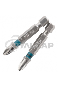 Набор бит GROSS 11357ph2х50 сталь s2 2шт