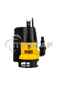 Дренажный насос DP800A, 800 Вт, подъем 5 м, 13000 л/ч Denzel