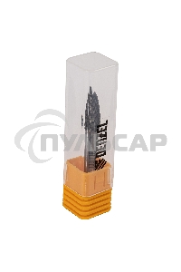 Борфреза по металлу твердосплавная, параболическая заостренная, тип-G, 8 мм Denzel