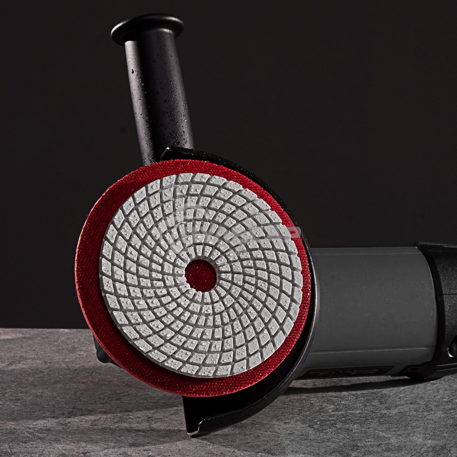 Алмазный гибкий шлифовальный круг Matrix, 100 мм, P 400, мокрое шлифование, 5шт.