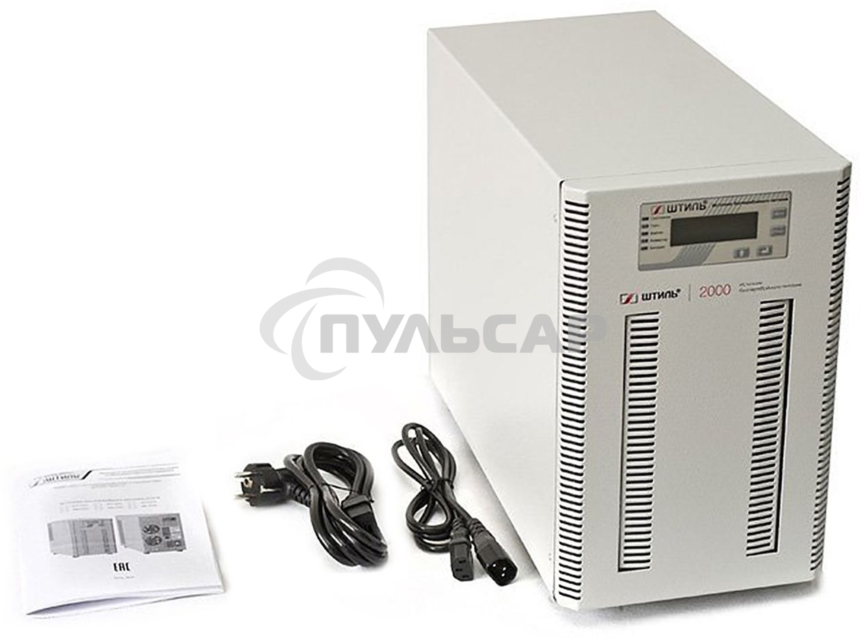 Источник бесперебойного питания Штиль ST1102SL 2кВА, On-line, напольное исполнение, со встроенными АБ