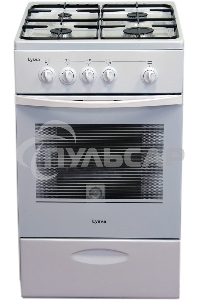Плита газовая Лысьва ГП 400 МС СТ-2у белый, конфорок 4 газовых, духовка 57 л, 50 см x 84 см x 60 см (без крышки)
