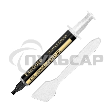 Термопаста ExeGate ETG-10WMK Gold PLUS (10,4 Вт/(м•К), 2г, шприц с лопаткой)