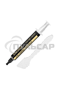 Термопаста ExeGate ETG-10WMK Gold PLUS (10,4 Вт/(м•К), 2г, шприц с лопаткой)