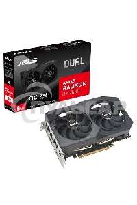 Видеокарта ASUS DUAL-RX7600-O8G-V2 RX7600,8Gb GDDR6 HDMI, 3*DP