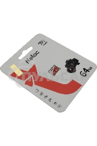 Флеш карта Netac P500 ECO 64Gb MicroSDXC U1/C10 up to 80Mb/s, retail pack card only