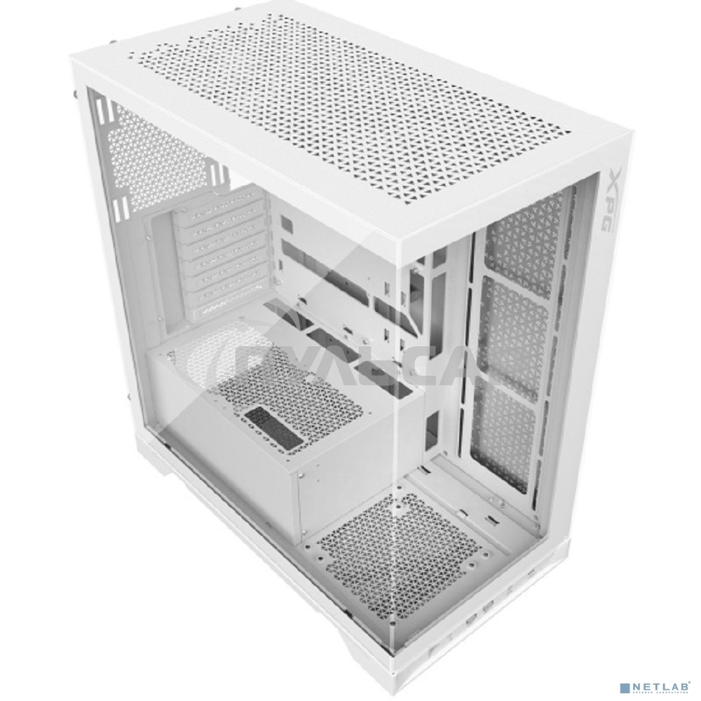 Компьютерный корпус XPG INVADER X белый (INVADERXMTWOF-WHCWW) Mid-Tower, Micro-ATX, Mini-ITX, Standard-ATX, USB 3.2 Gen2 Type-A, USB 3.2 Gen2 Type-C