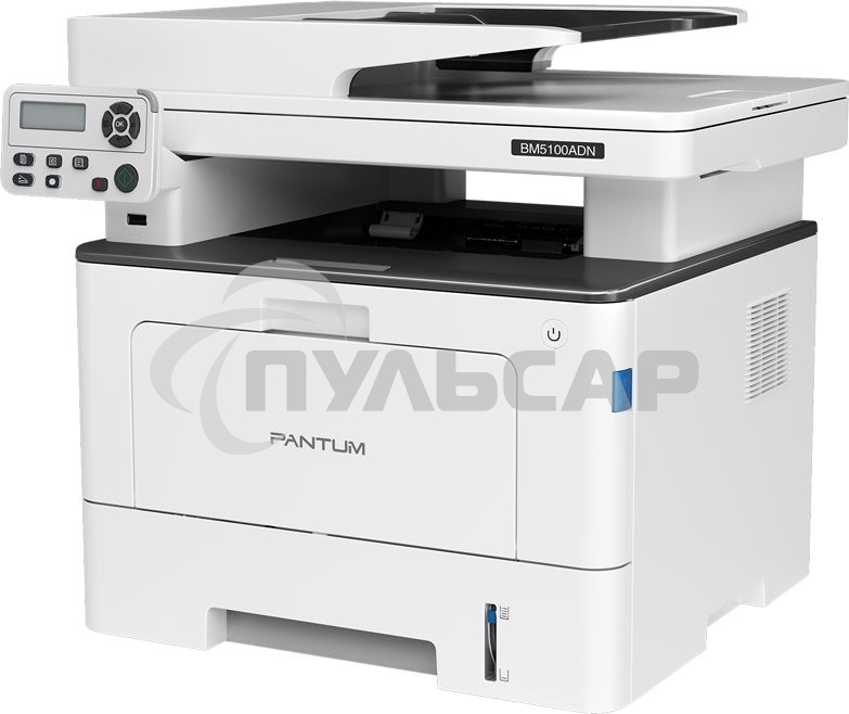 МФУ лазерное Pantum BM5100ADN, A4, ч/б, печ. до 40 стр/мин., скан. до 24 стр/мин., 1200 x 1200 dpi, USB, RJ-45