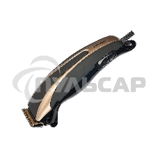 Машинка для стрижки Centek CT-2110 (черный/золотой) титановые ножи, прорезиненный корпус